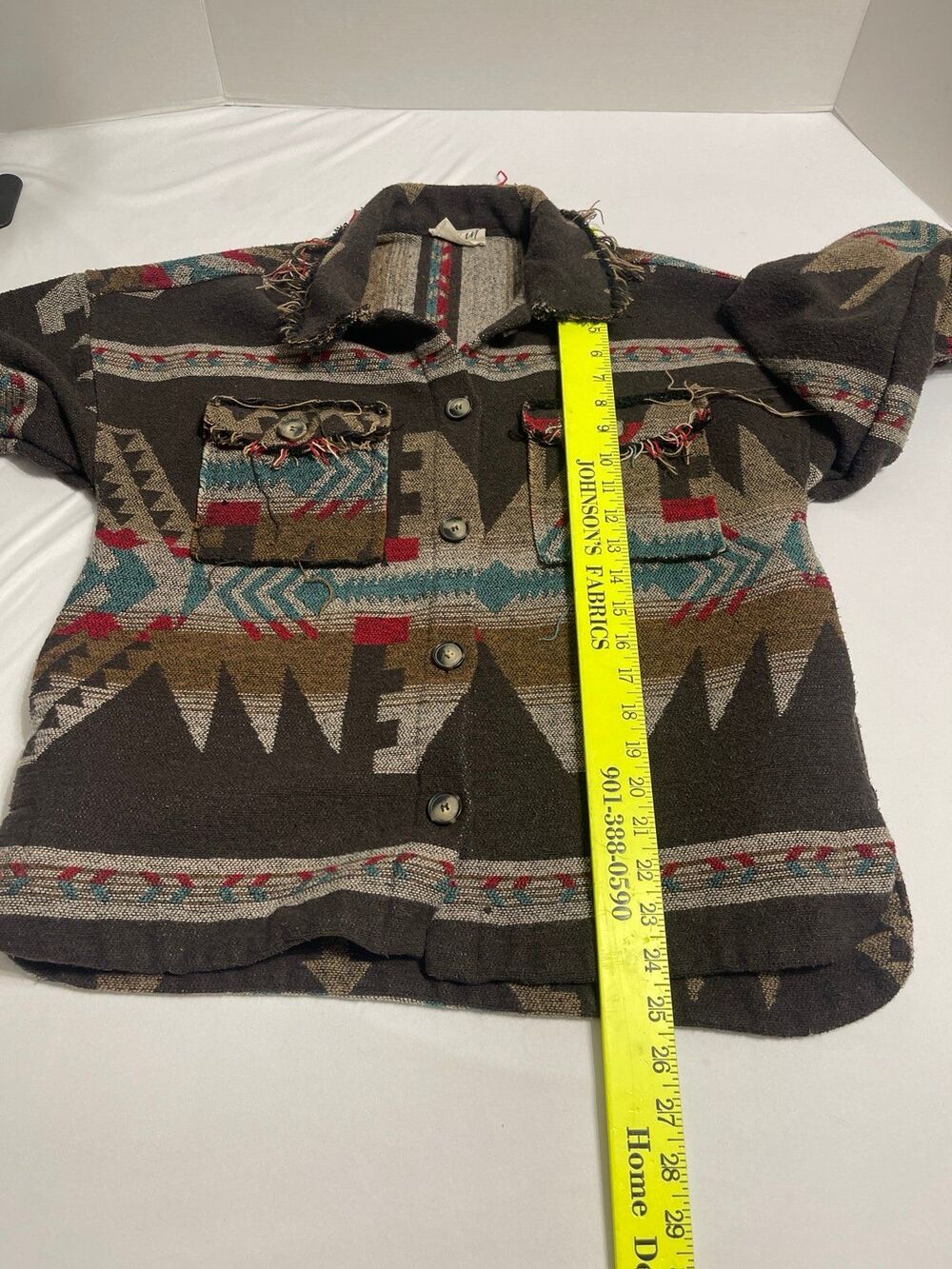 New In Brand Aztec Shacket Size Small - Picture 8 of 8
